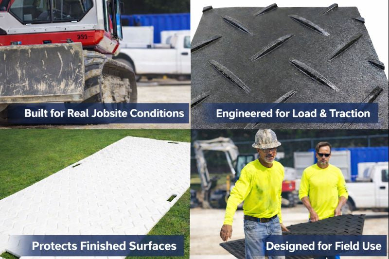 Why Ground Mats Are the Future of Temporary Flooring in Construction & Events