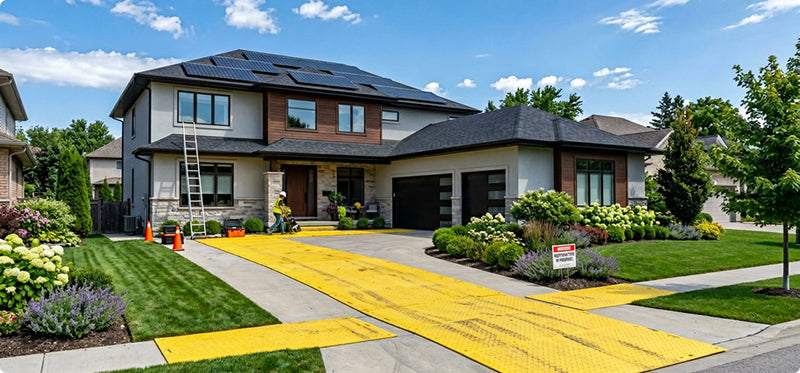 Lawn Protection Mats and Lightweight Ground Protection: The Smart Contractor's Combination