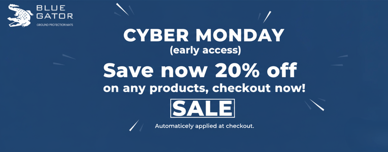 CYBER MONDAY EARLY ACCESS: Save 20% Sitewide—Starts Now! - Blue Gator Pro