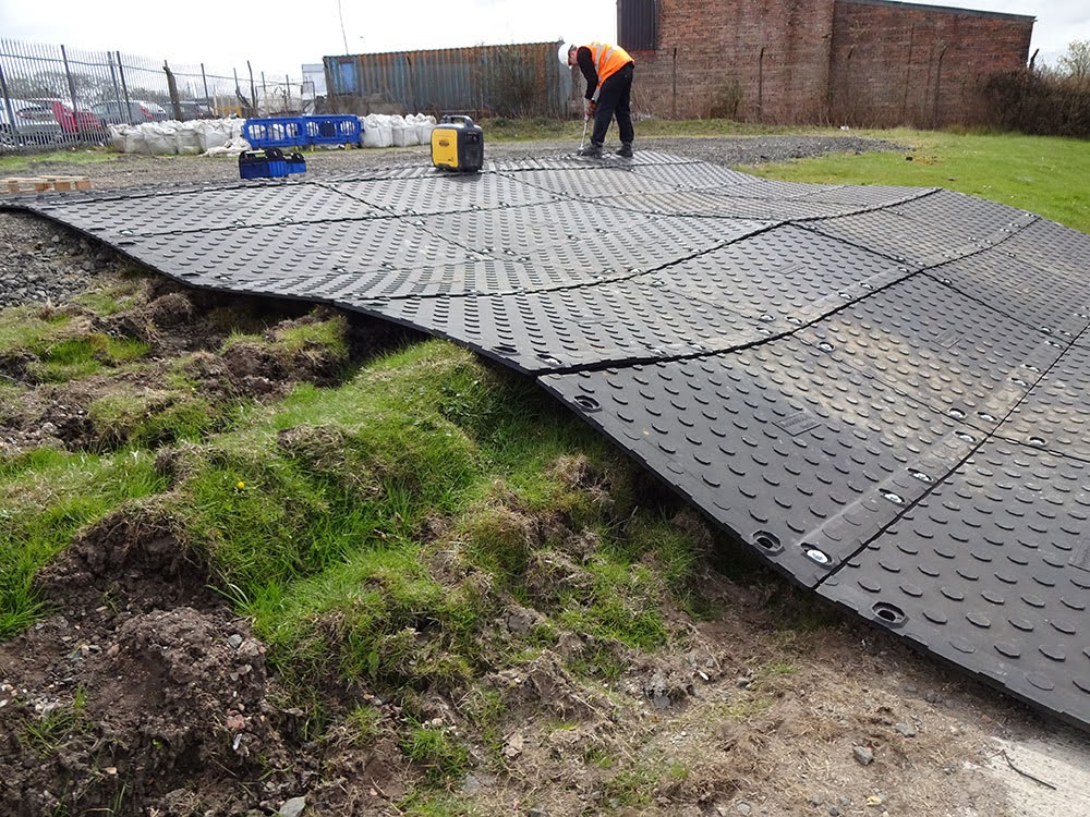 Enhancing Horizontal Directional Drilling (HDD) Operations with Blue Gator Ground Protection Mats - Blue Gator Pro