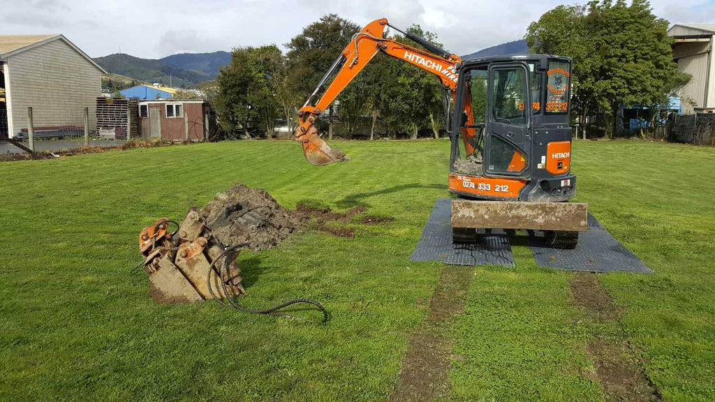 How to Protect Your Lawn from Heavy Equipment - Blue Gator Pro