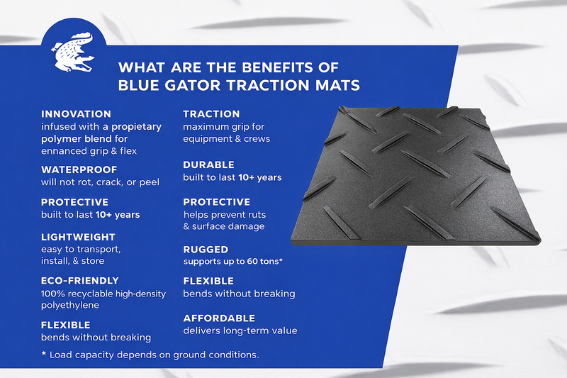 Traction Mats vs. Ground Protection Mats: Understanding the Difference and Choosing the Right One