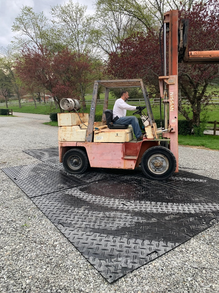 Temporary Roadway Perfection: Benefits and Best Practices for Ground Pro Mats - Blue Gator Pro