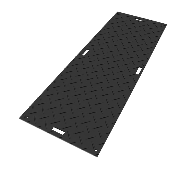 Black 3'x8' Heavy Duty Mat