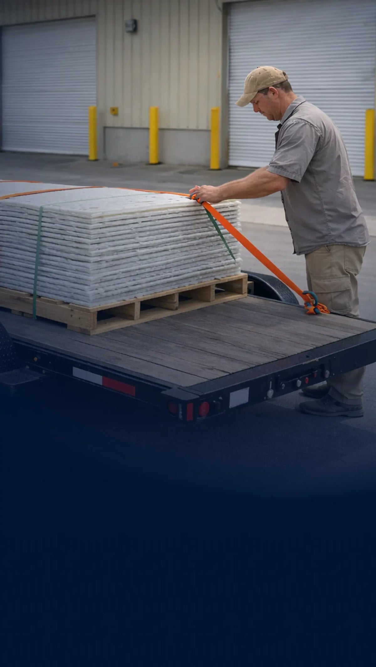 Local Pickup for Ground Protection Mats