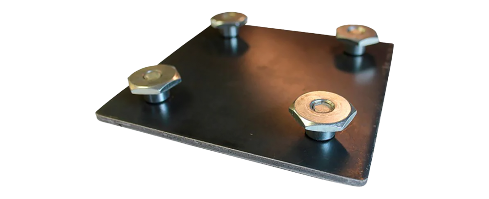 Metal Quad Mat Plate Connector