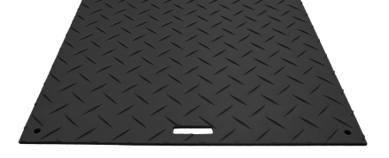 Black Ground Protection Mats 2'x8' - Blue Gator Pro