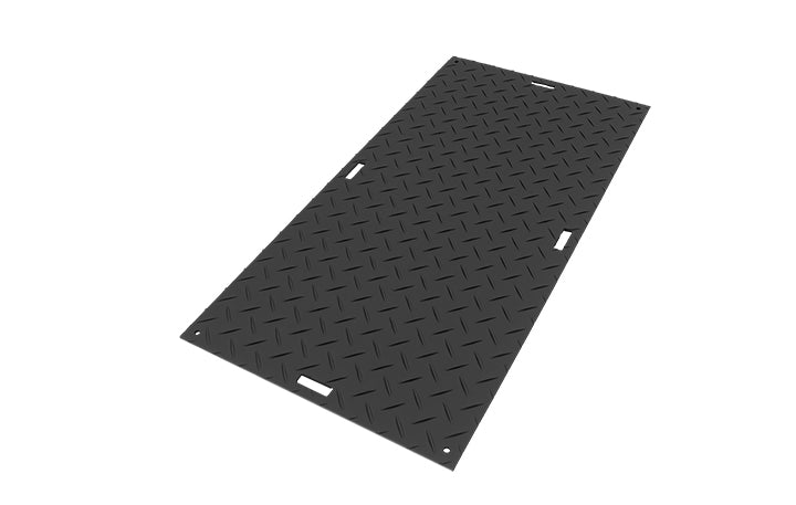 Black Ground Protection Mats 4'x8' - Blue Gator Pro