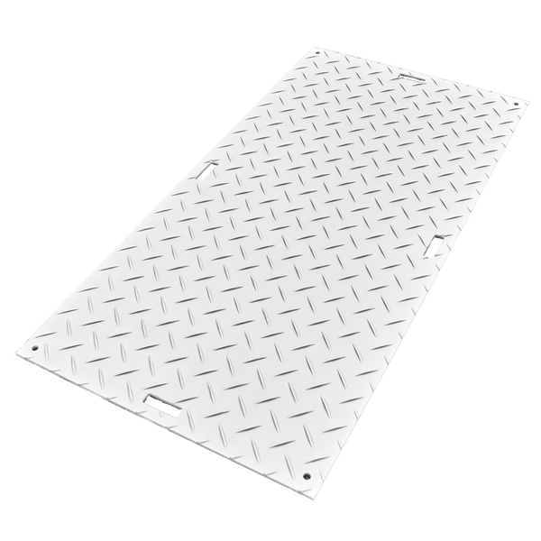 Blue Gator 4'x 8' Lite Ground Protection Mats - Non - Slip, Waterproof, Recyclable HDPE Mats for Construction & Landscaping - Made in USA - Blue Gator Pro