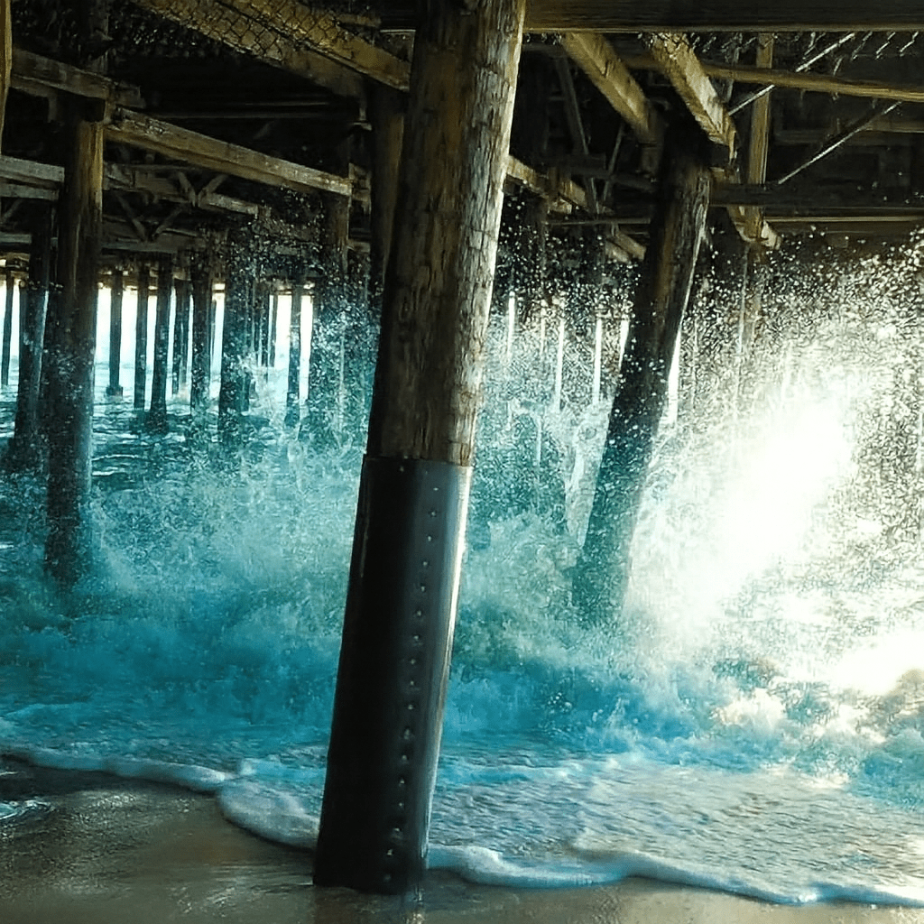 Blue Gator HDPE Pile Wrap – Marine Borer & UV Protection - Blue Gator Pro