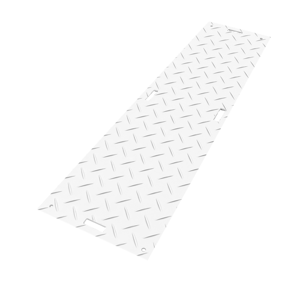 Natural/White Ground Protection Mats 2'x8' - Blue Gator Pro