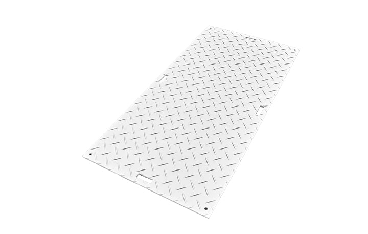 Natural/White Ground Protection Mats 4'x8' - Blue Gator Pro