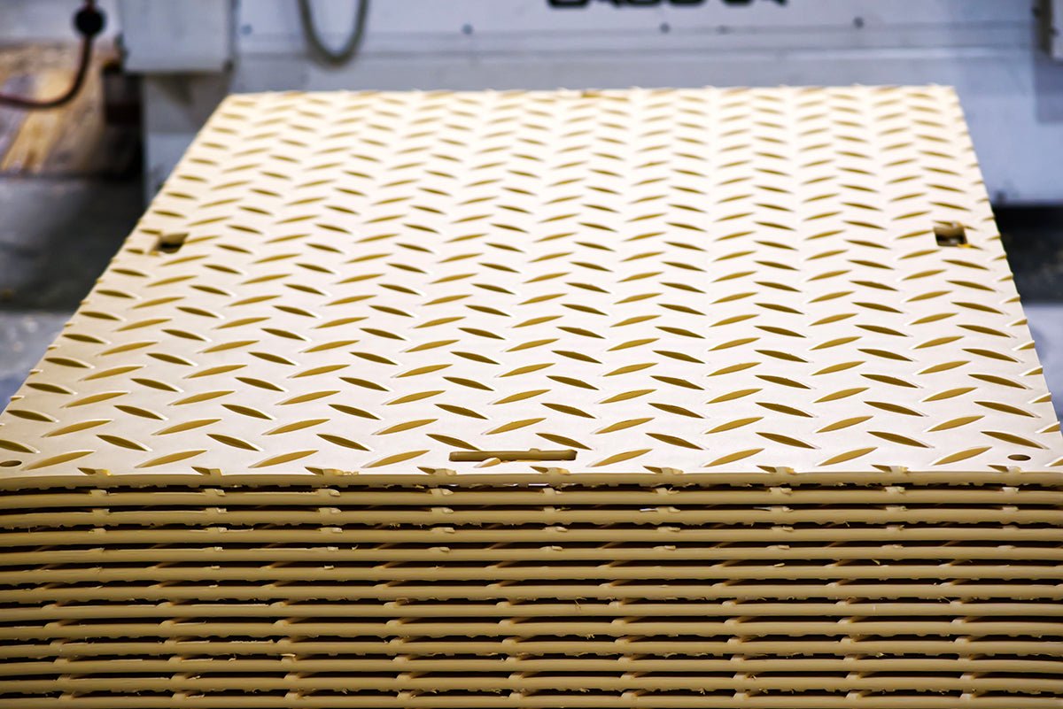 Blue Gator Pro Ground Protection Mats - 4x8 | Tan Lite | 40% Off